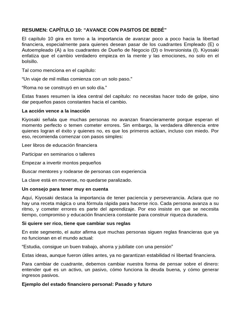 Resumen Cap 10 | PDF