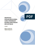 Download Proposal Klinik Fisioterapi Kecantikan by Tere Tajuddin Alyas SN93193007 doc pdf