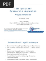 ITU Toolkit For Cybercrime Legislation