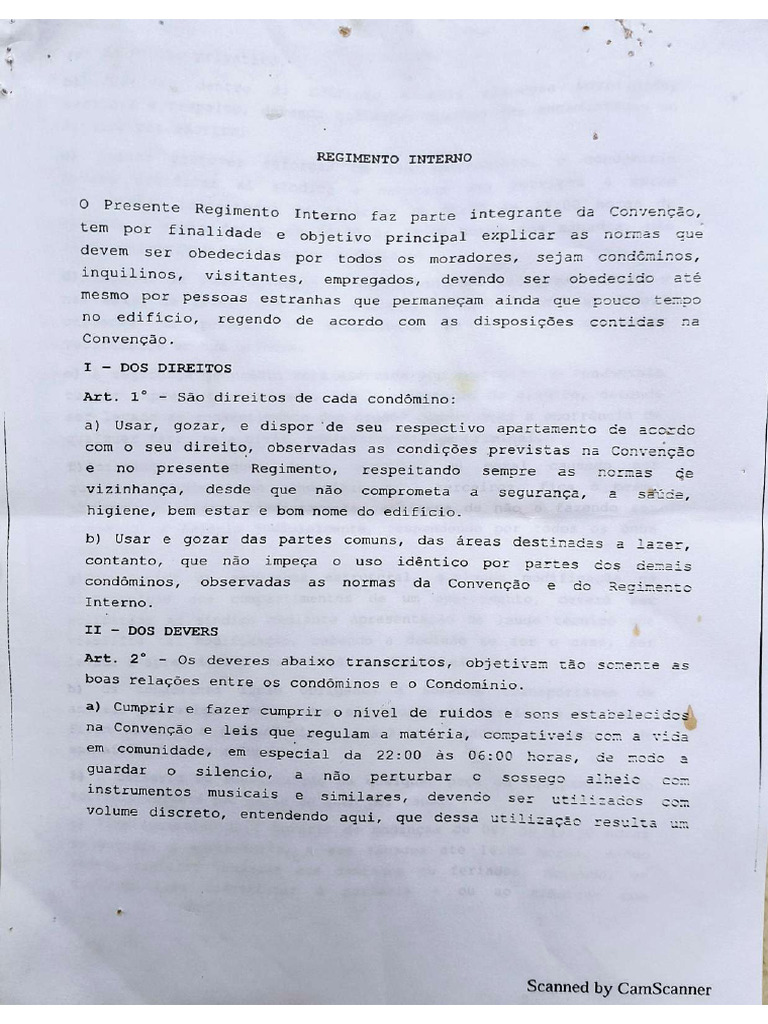 Regimento Interno | PDF