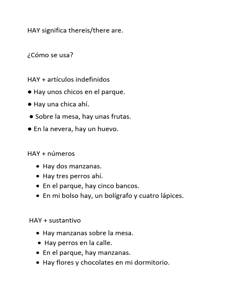Uso de 