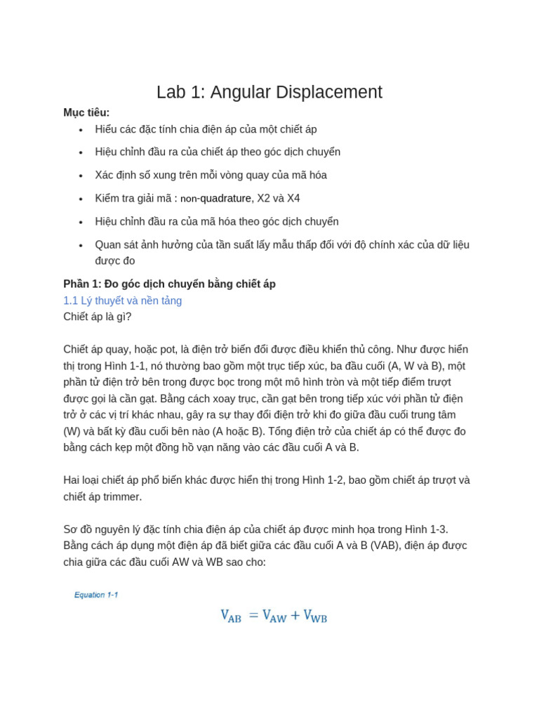 Lab 1 | PDF