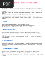 Class 9 English All-in-One Guide | PDF