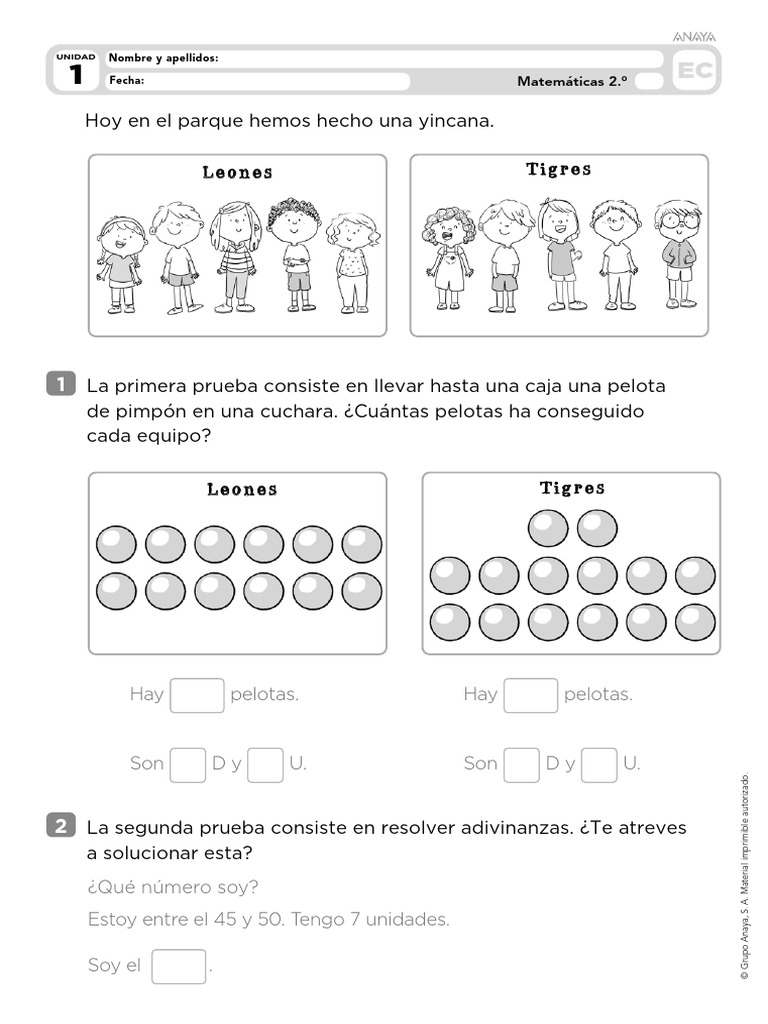 Ficha 2 Mates | PDF