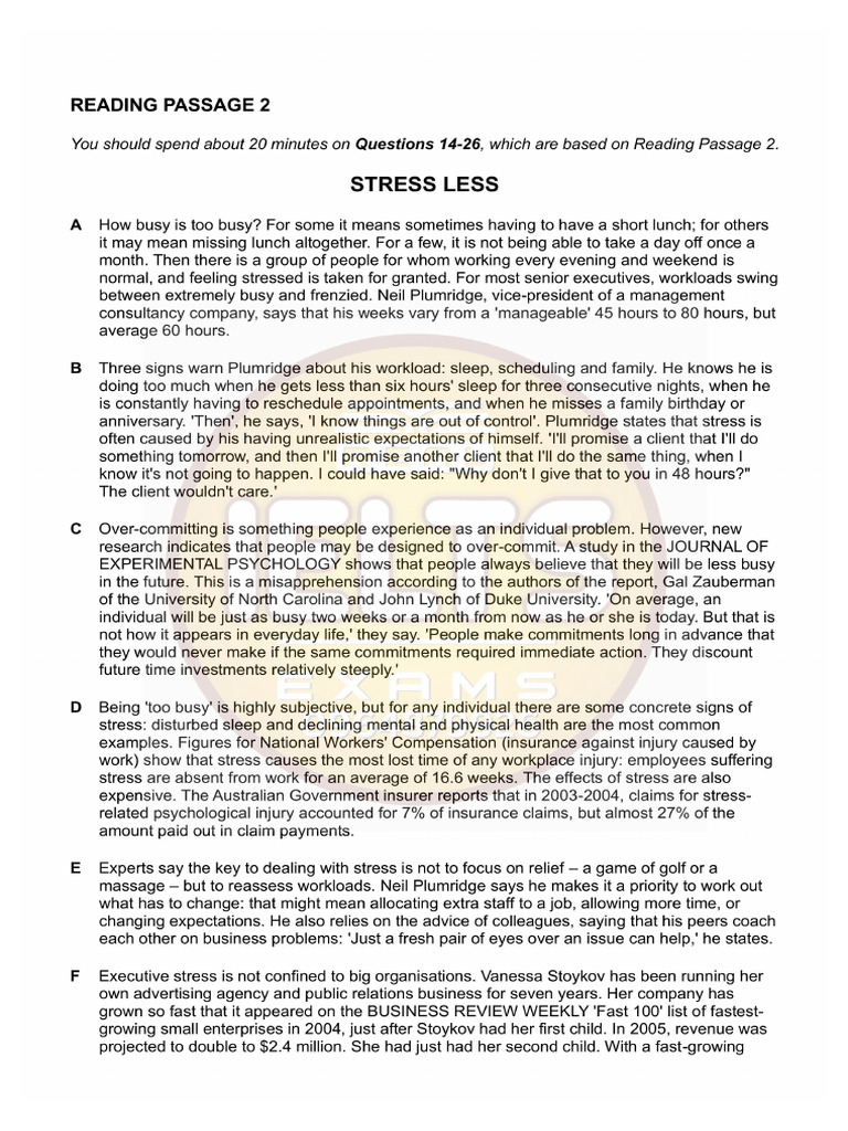 r2 Stress Less - Final | PDF