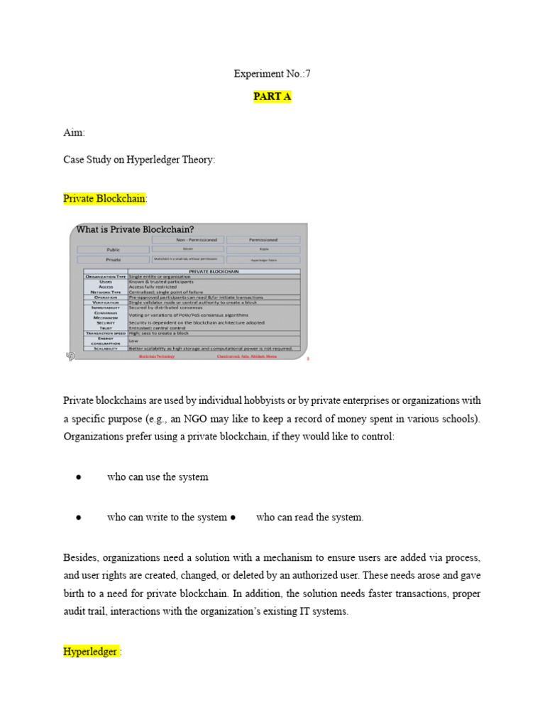 Hyperledger Case Study: TradeLens Supply Chain | PDF | Software ...