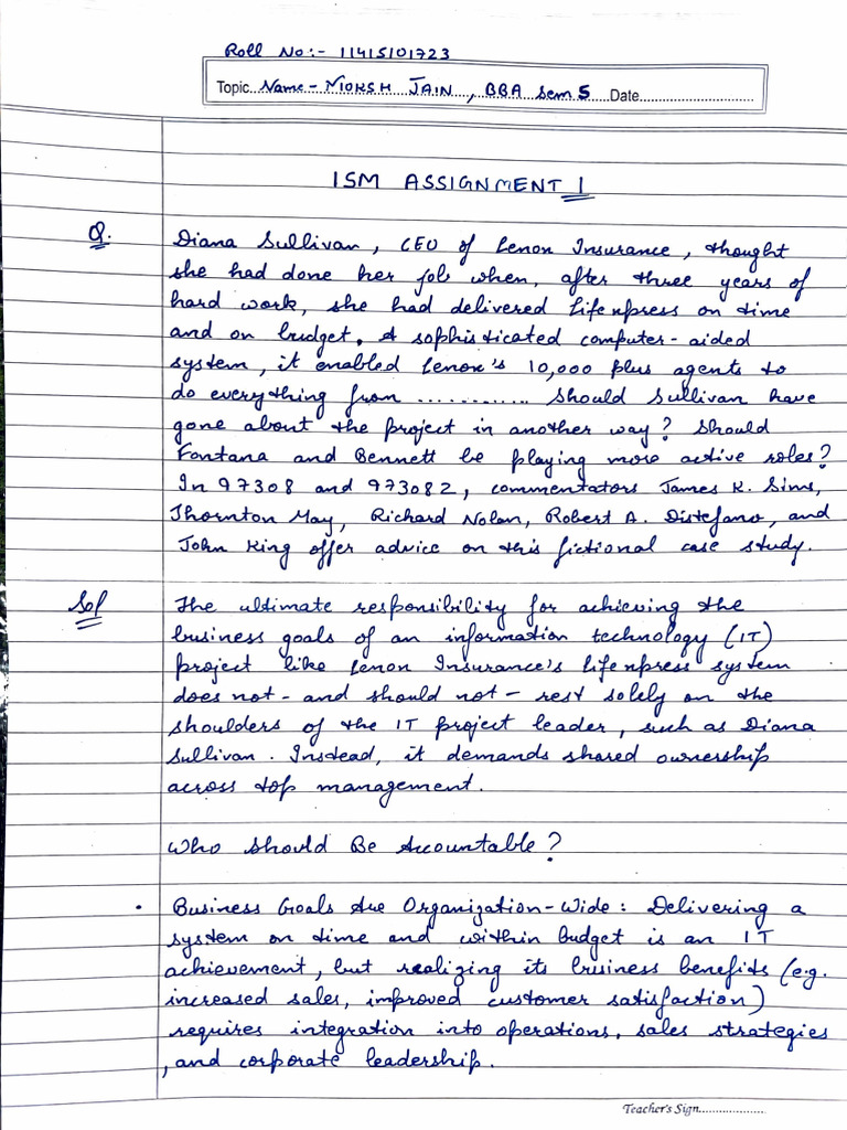 Teacher's Sign and Topic Log Template | PDF