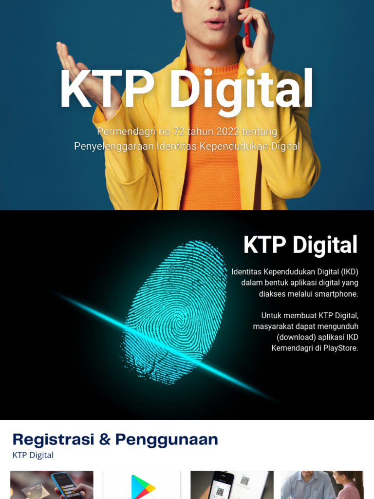 Cara Membuat KTP Digital di Aplikasi IKD | PDF