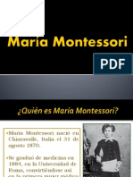 María Montessori