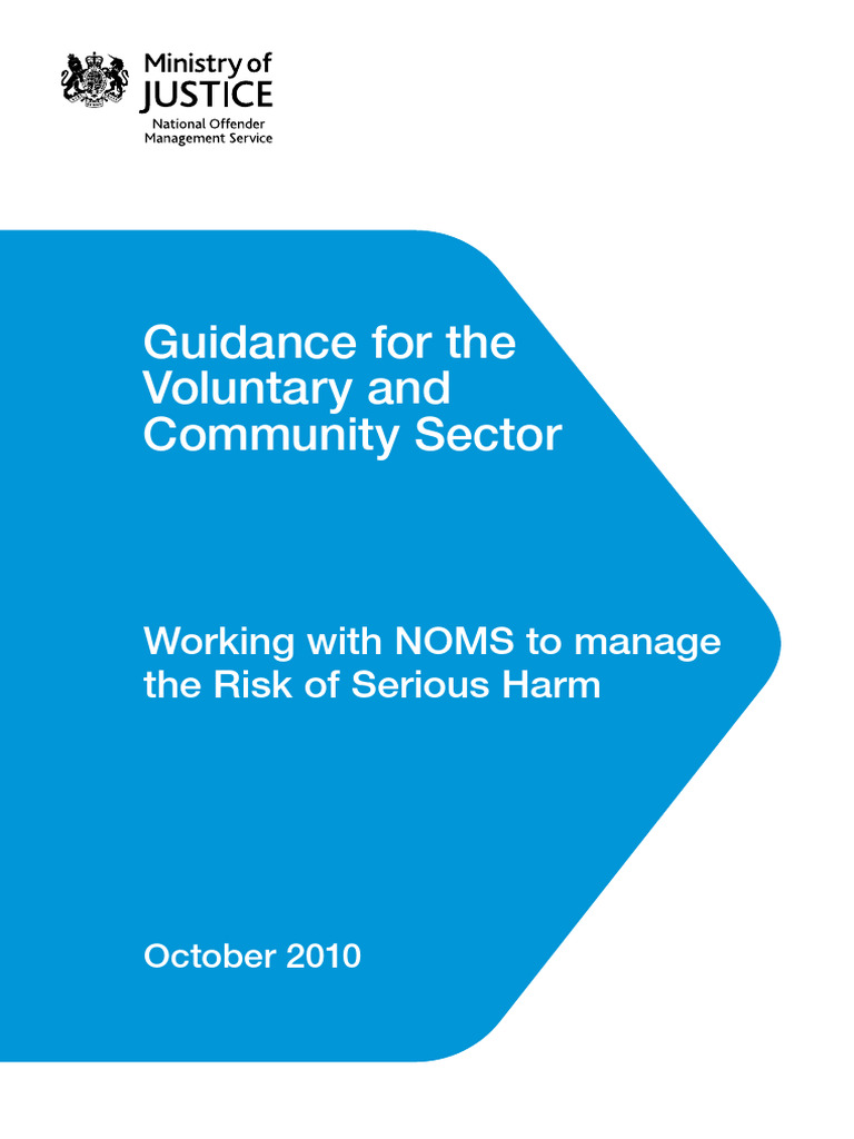 VCS Guidance for Managing Serious Harm Risk | PDF | Crimes | Crime ...
