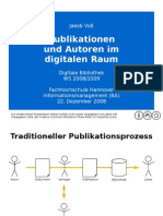 Autoren und Publikationen im Digitalen Raum