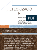 METEORIZACIÓN