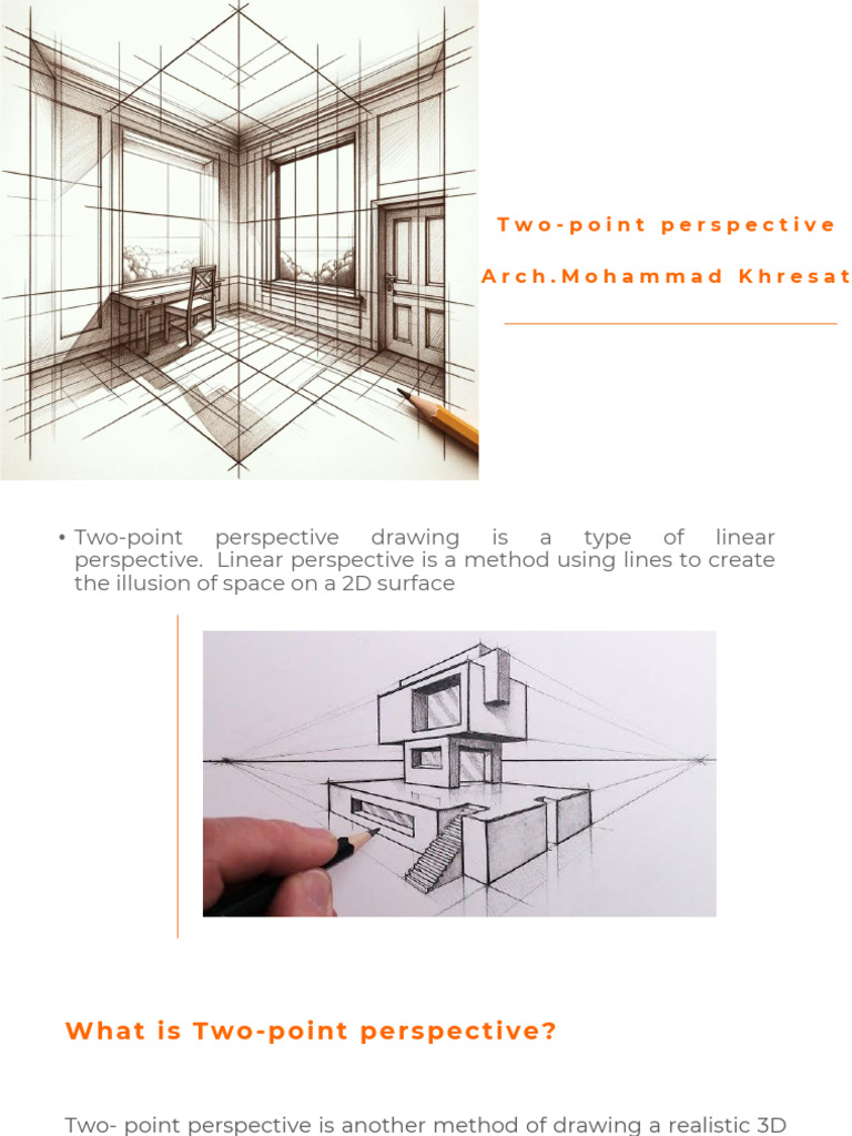 Understanding Two-Point Perspective Drawing | PDF