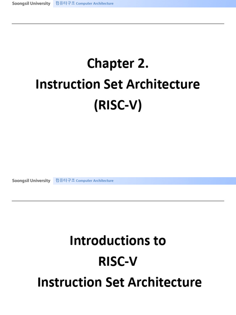 2 2 Basics of Risc-V Isa | PDF | 64 Bit Computing | Digital Electronics
