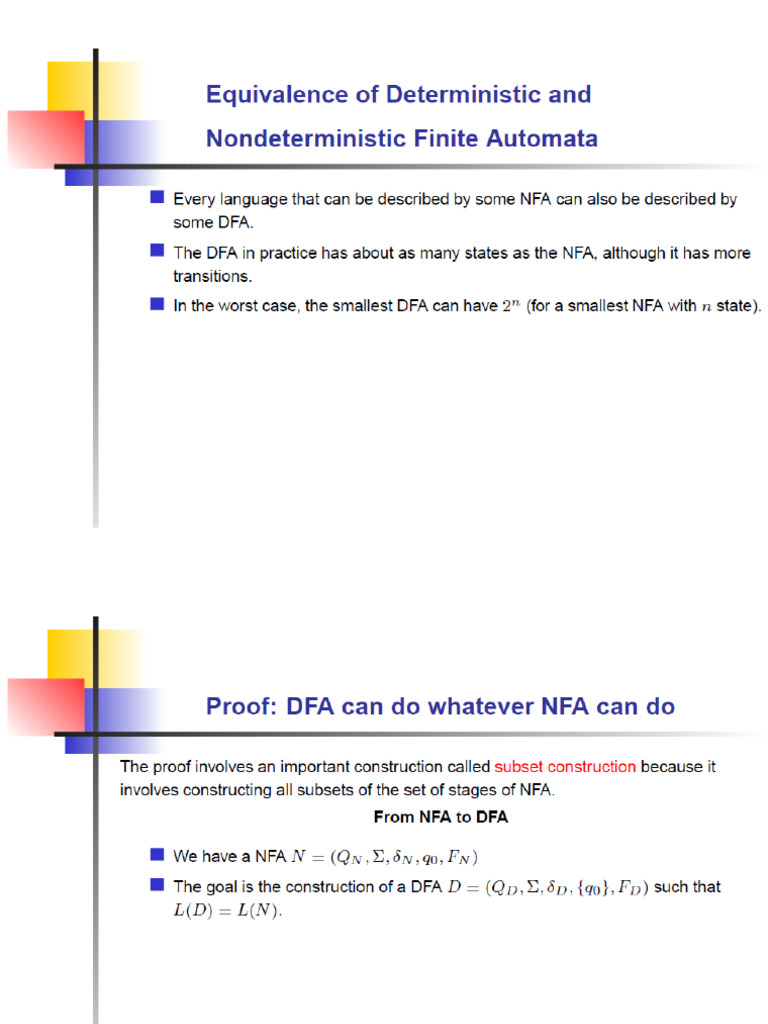 SE-224-Lecture-04 NFA To DFA | PDF