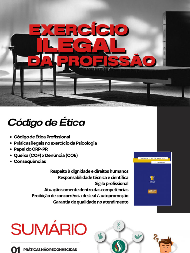 Exercício Ilegal Da Profissão | PDF