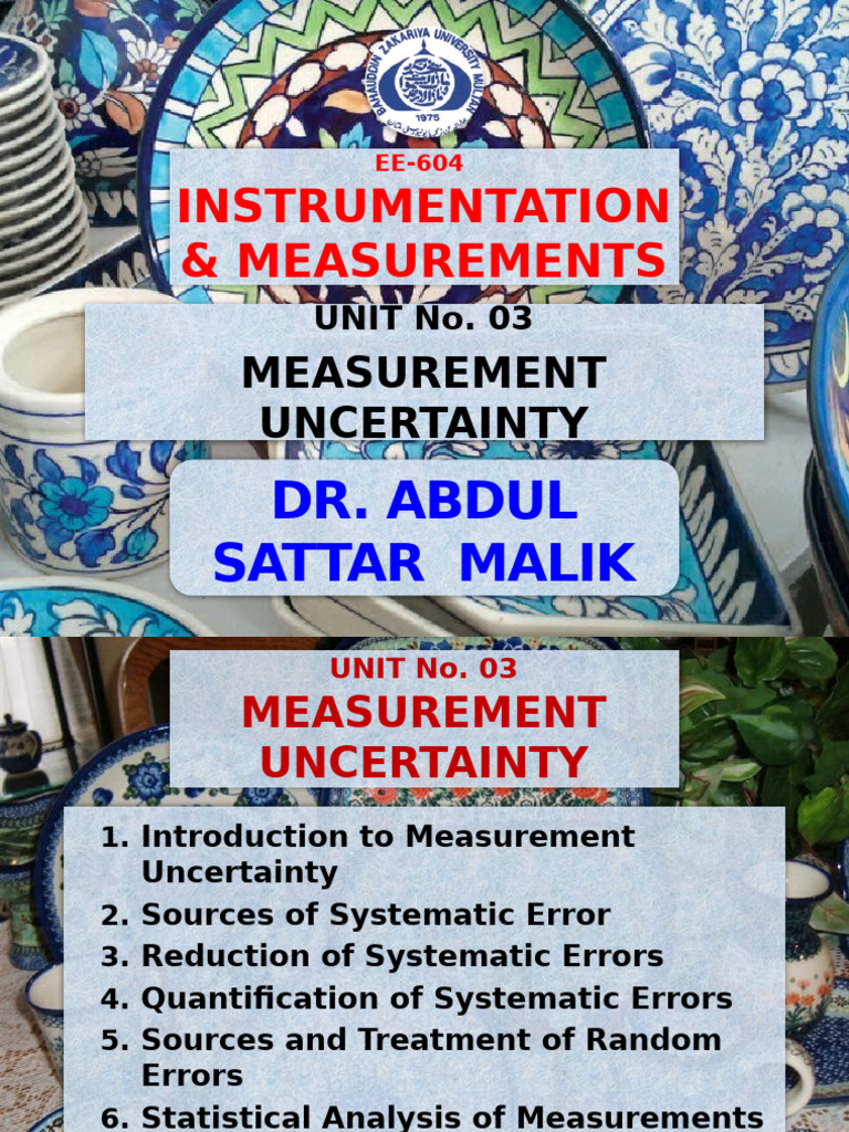 Chapter No 03 Error Handling | PDF | Observational Error | Errors And ...