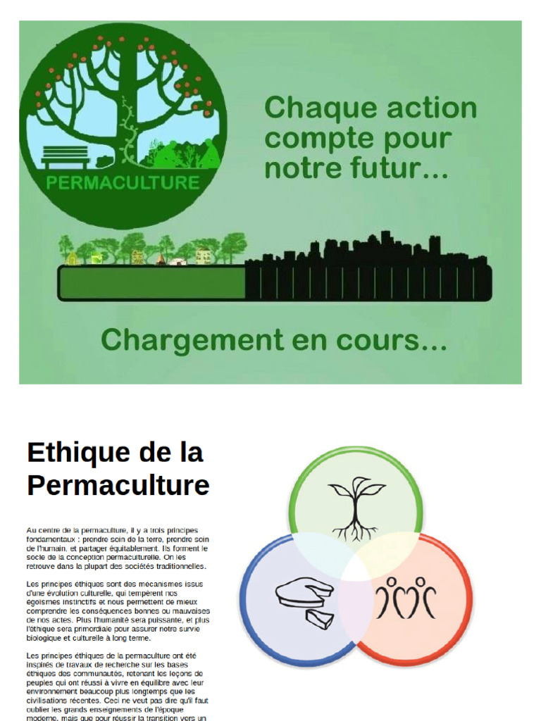 LIVRET - Principes de La Permaculture | PDF