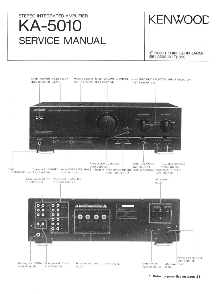 KENWOOD  KA-5010　譲渡先決定 1988 Kenwood KA-5010 - YouTube