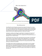 Rear Axle Operation