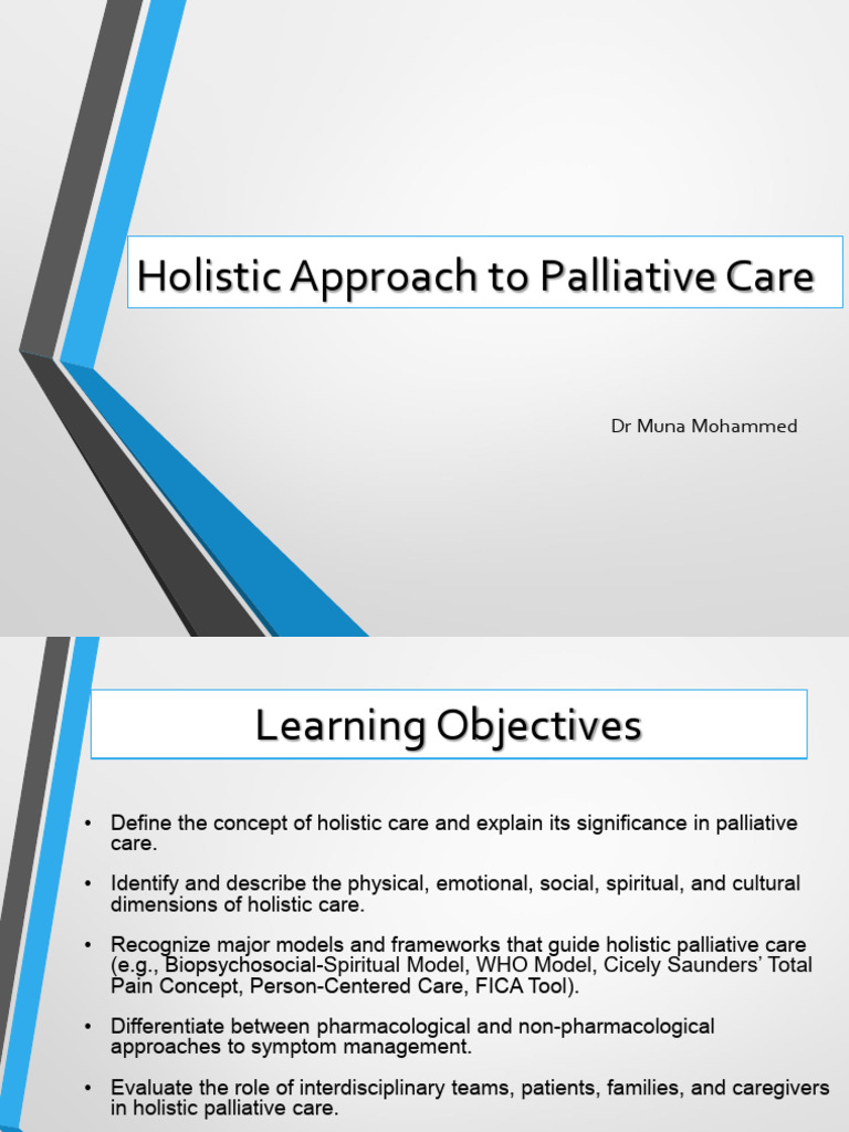 Holistic Palliative Care Frameworks | PDF | Palliative Care | Health Care
