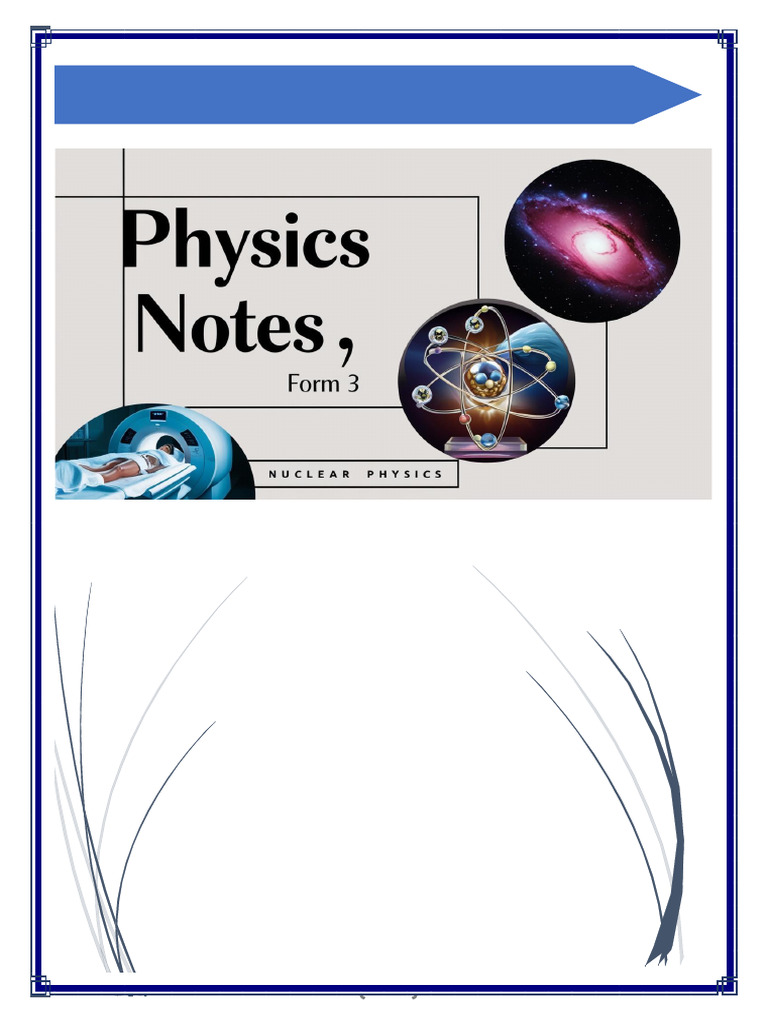 Physics Notes Form 3 | PDF | Density | Volume