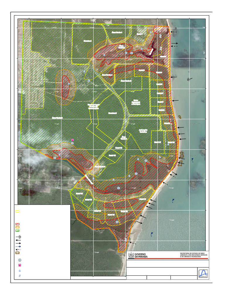 Mapa de Riscos Ambientais em Cabo Branco | PDF | Ambiente natural ...