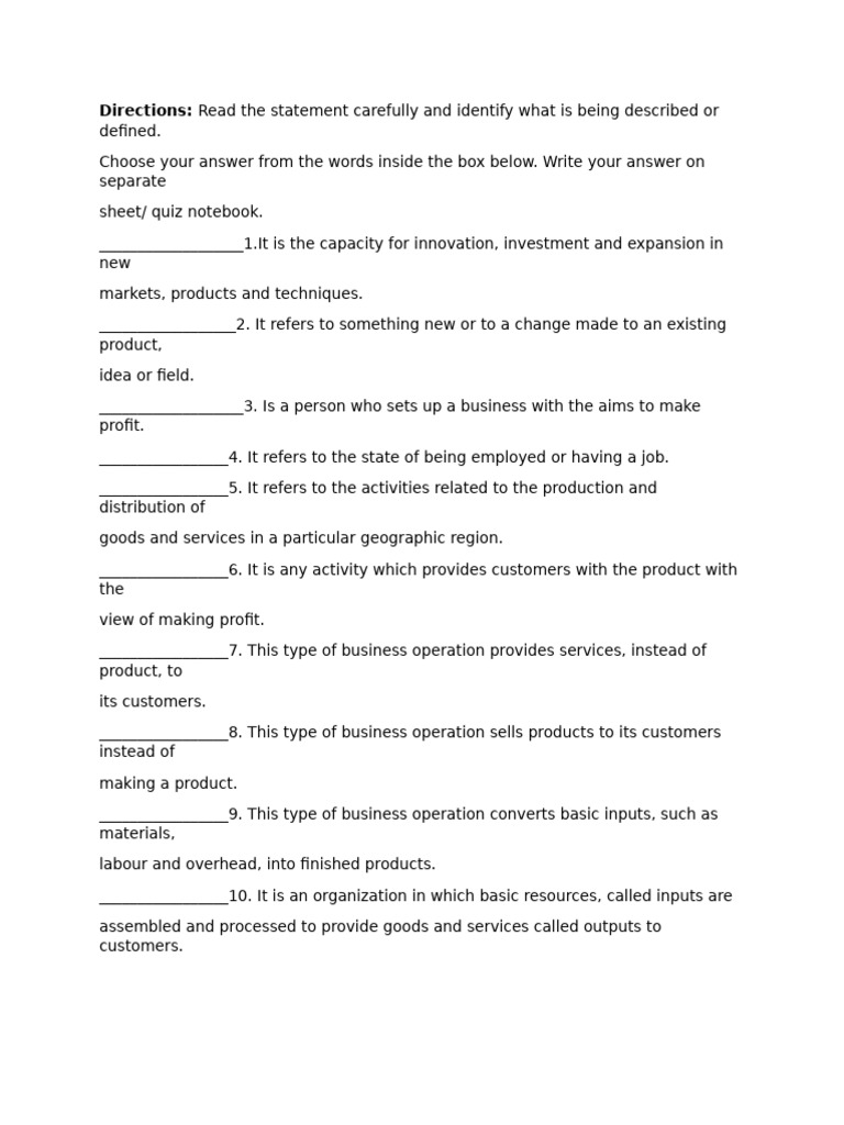 Entrep 9 | PDF