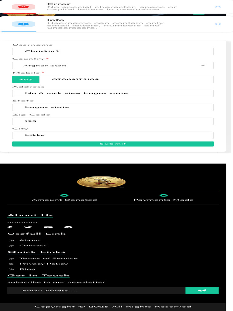 User Data Submission Guidelines | PDF