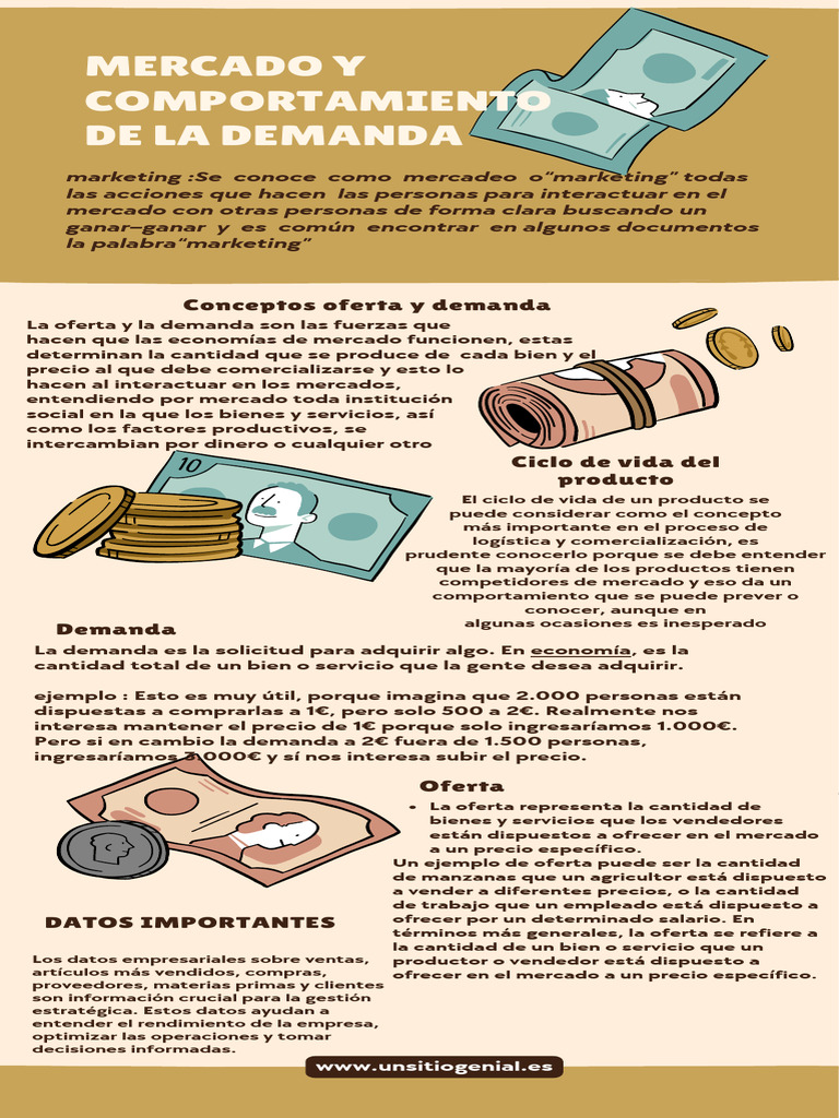 Infografía Consejos para Mejorar Tus Finanzas Ilustrado Marrón | PDF ...