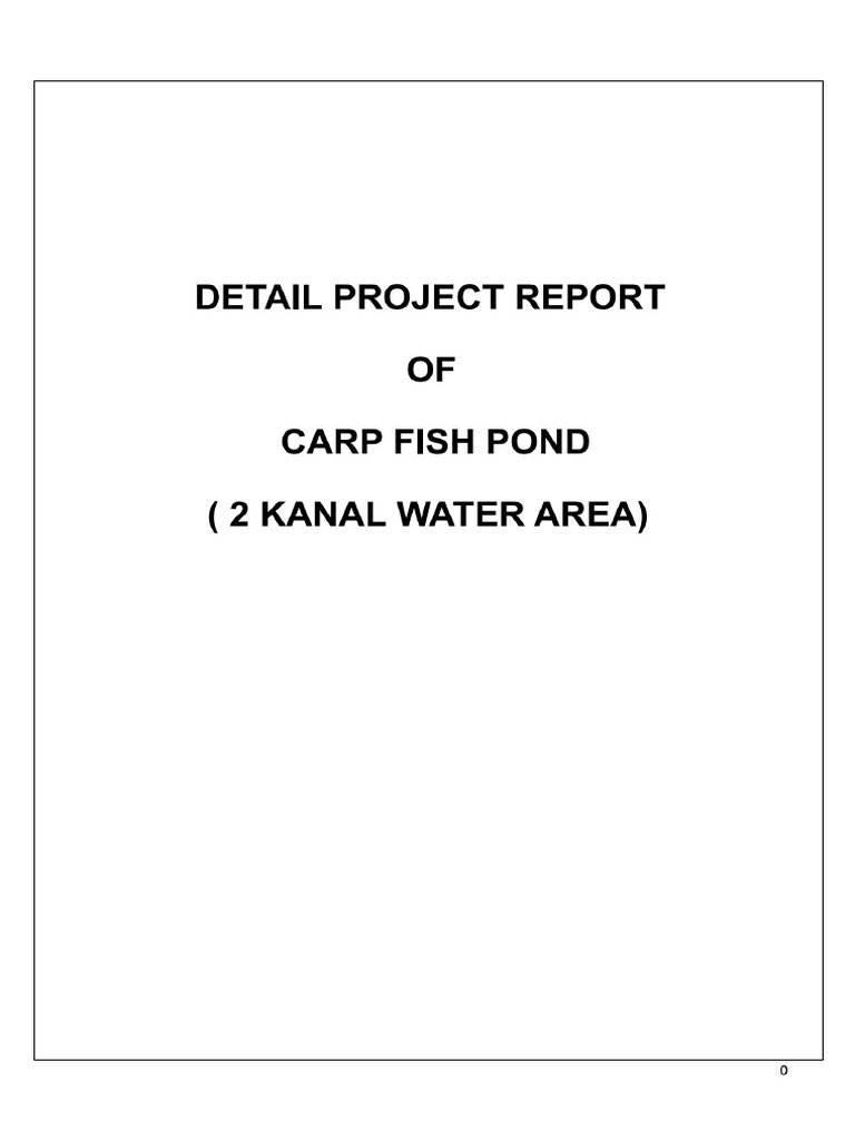 Carp DPR | PDF