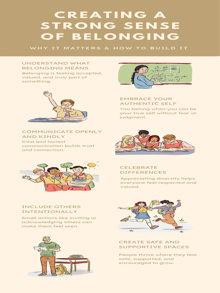 Building a Strong Sense of Belonging | PDF