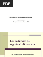 Auditorias de Seguridad Aliment Aria ACSA