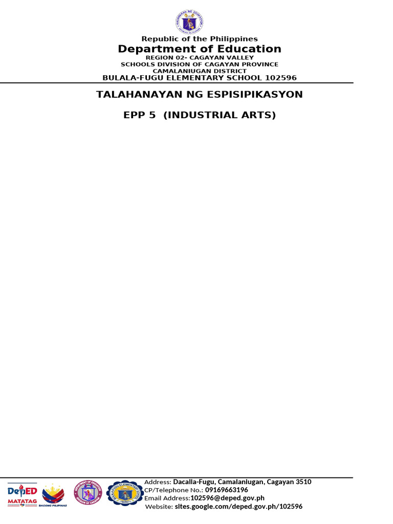2024-2025 3rd Quarter PT EPP 5 AGRI | PDF