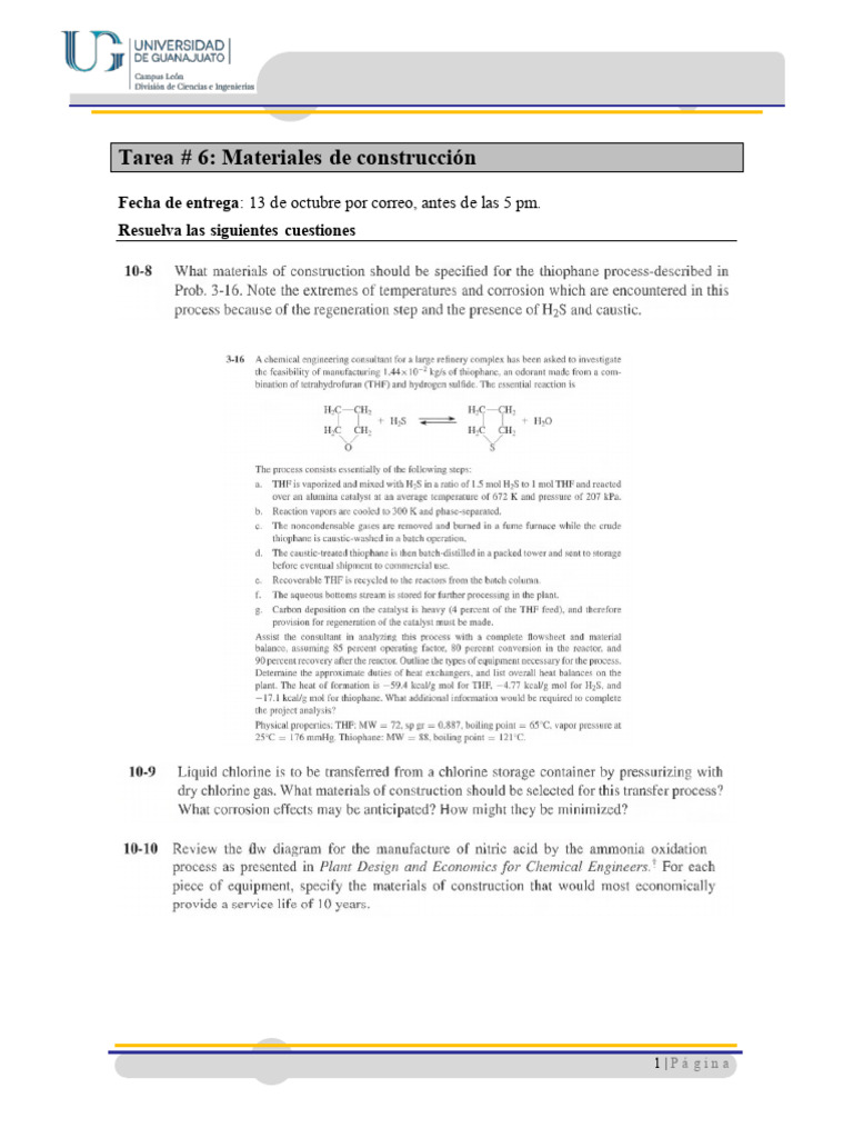 Tarea 6 Ing Proyectos | PDF