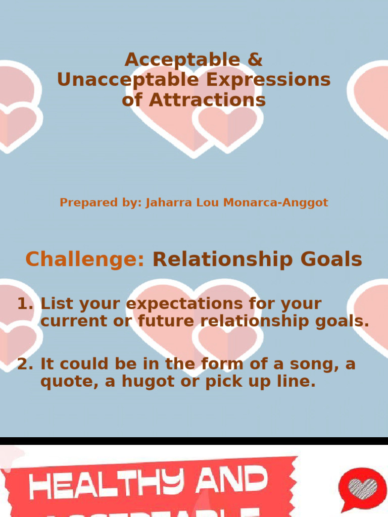 Personal Development g12 Quarter 2 Module 1.2 Acceptable & Unacceptable ...