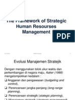 MSDM - Pertemuan 1 - Peran Strategik MSDM