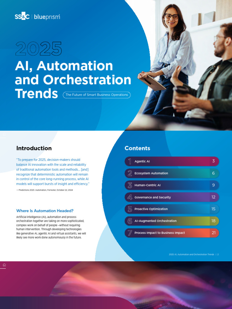 2025 Trends in AI and Automation | PDF | Artificial Intelligence ...