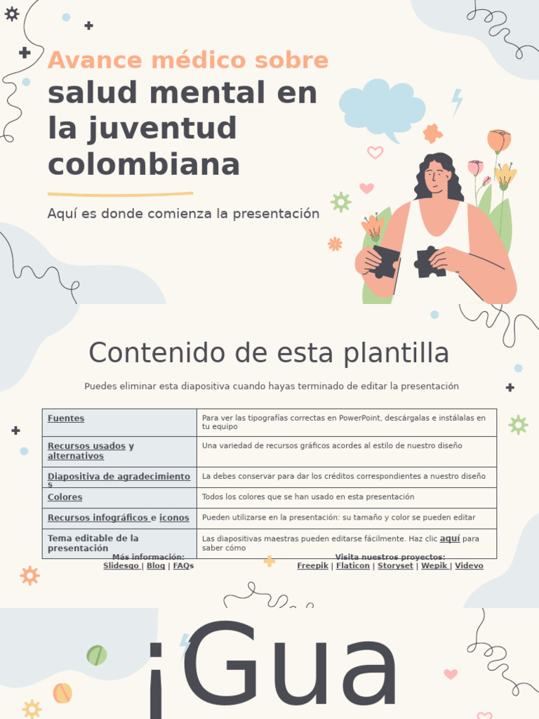 Medical Breakthrough On Mental Health in Colombian Youth by Slidesgo ...