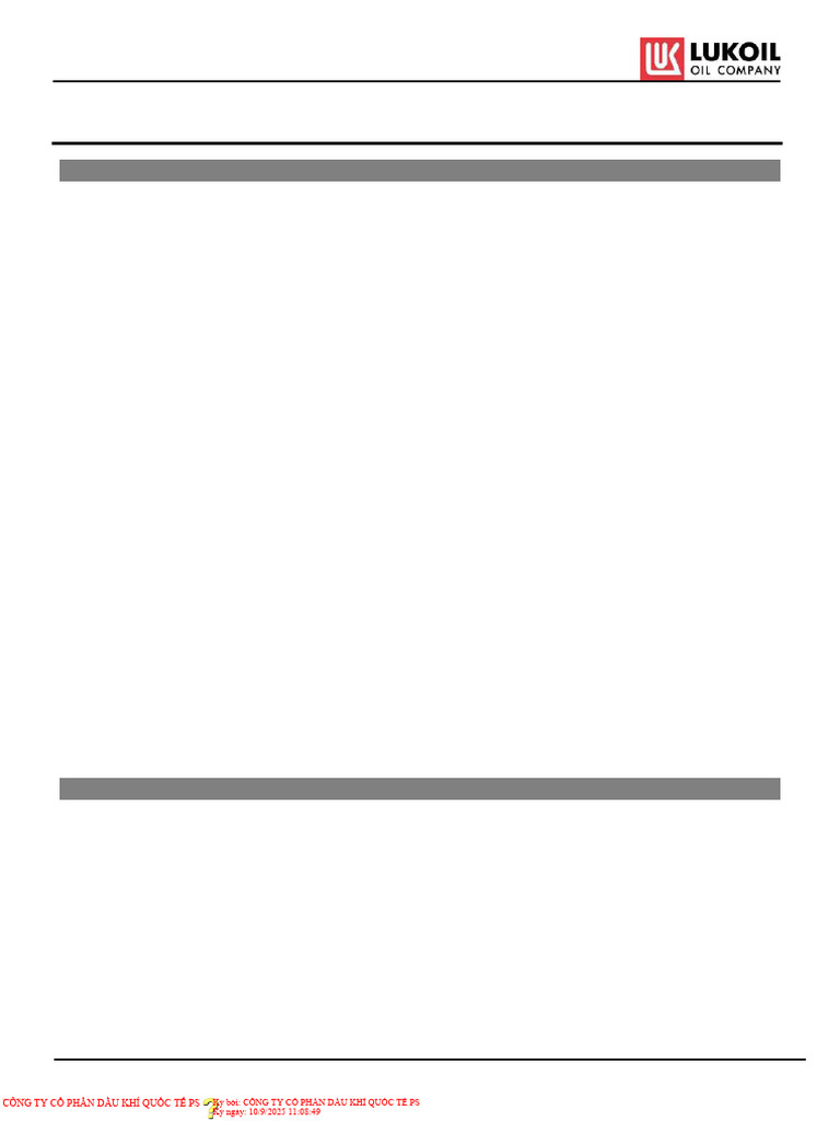 LUKOIL NAVIGO TPEO Safety Data Sheet | PDF | Dangerous Goods ...