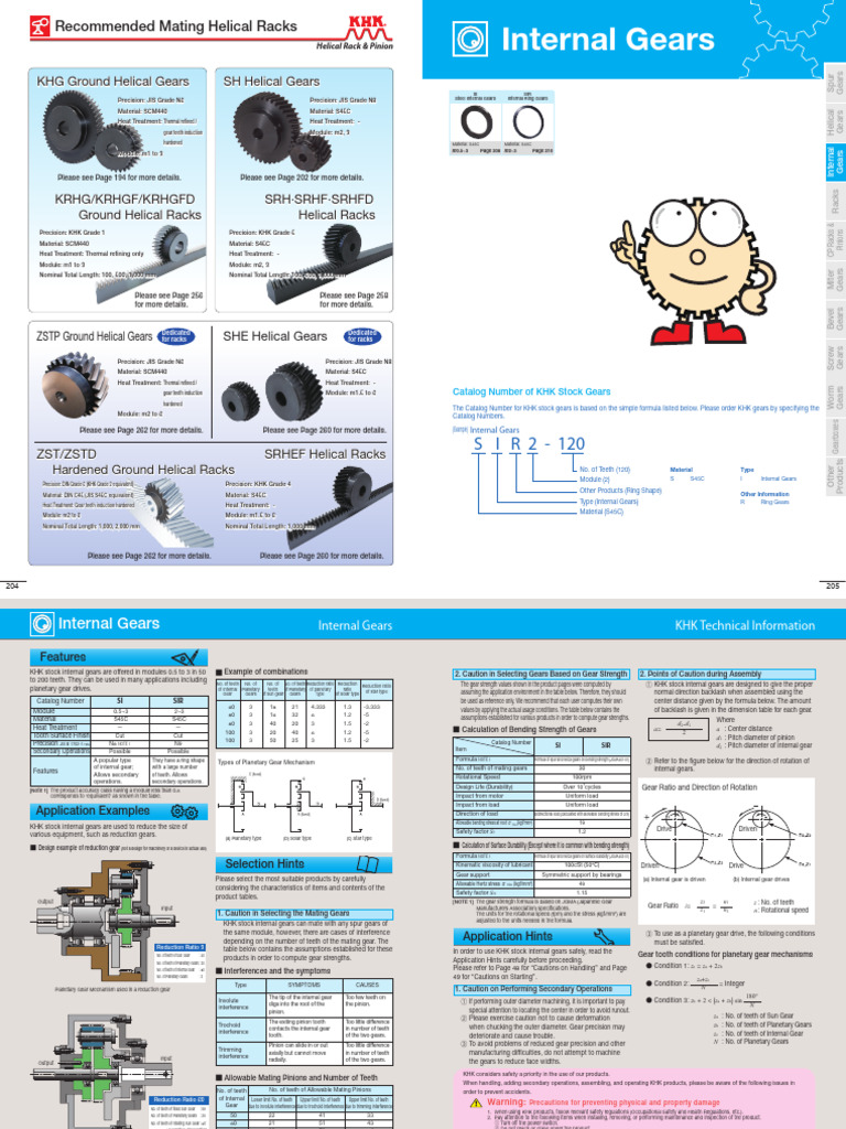 Recommended Helical Racks Overview | PDF | Gear | Mechanical Engineering