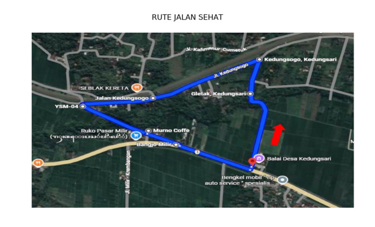 Rute Jalan Sehat | PDF