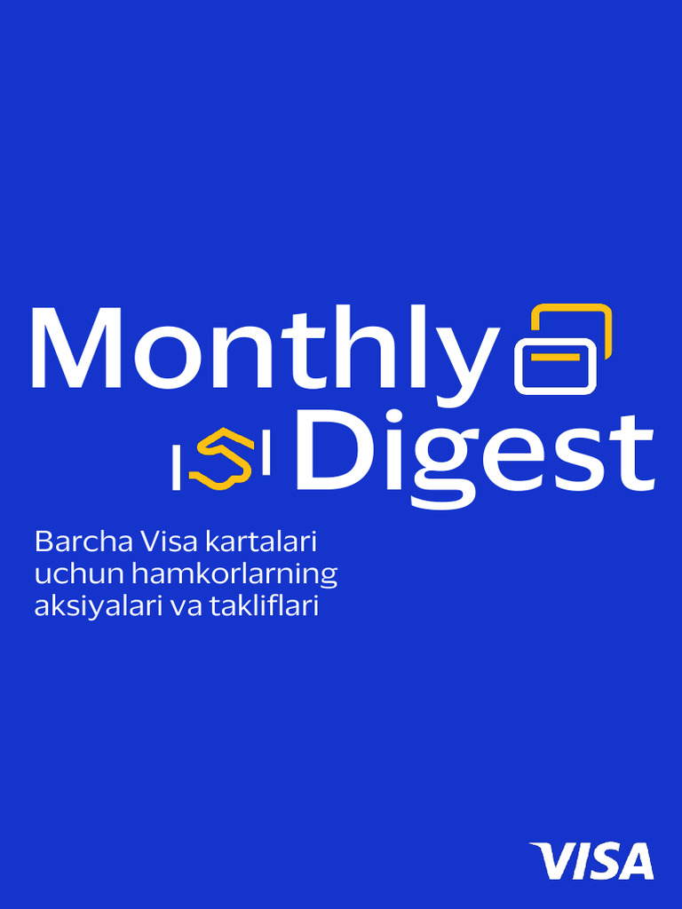 Visa UZ Monthly Digest Mass UZ | PDF