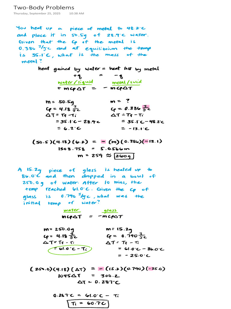 Two Body Problems | PDF
