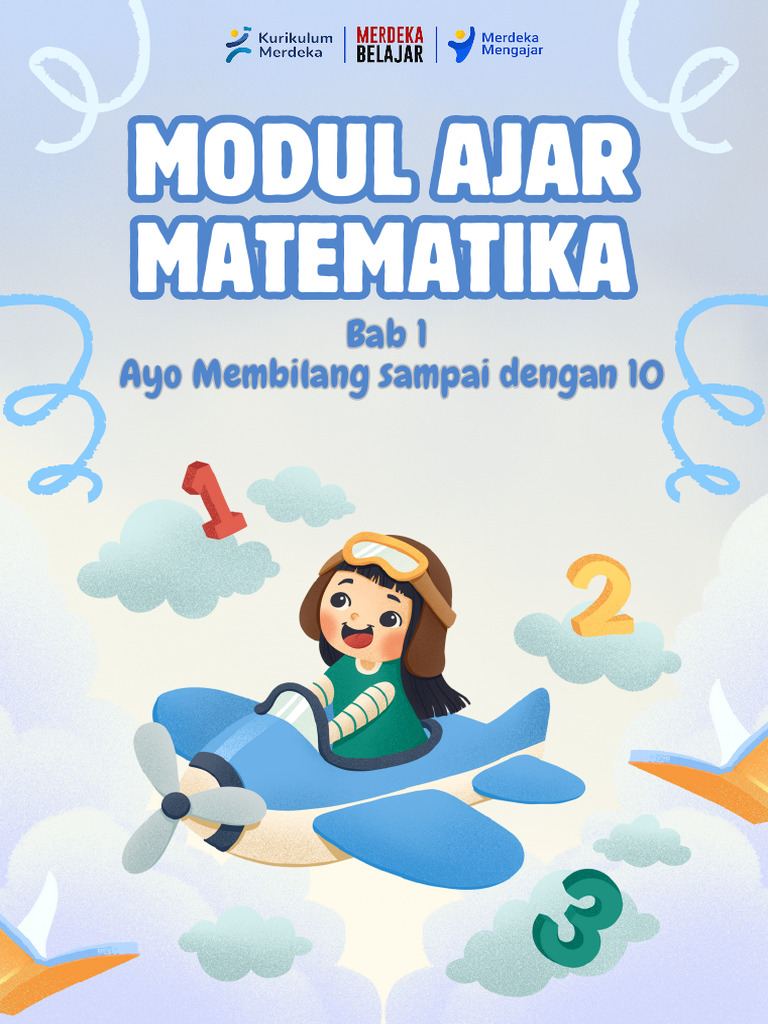 Modul Ajar Matematika Kelas 1 SD | PDF