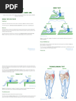 Tests For ACL LIGAMENT TEAR | PDF