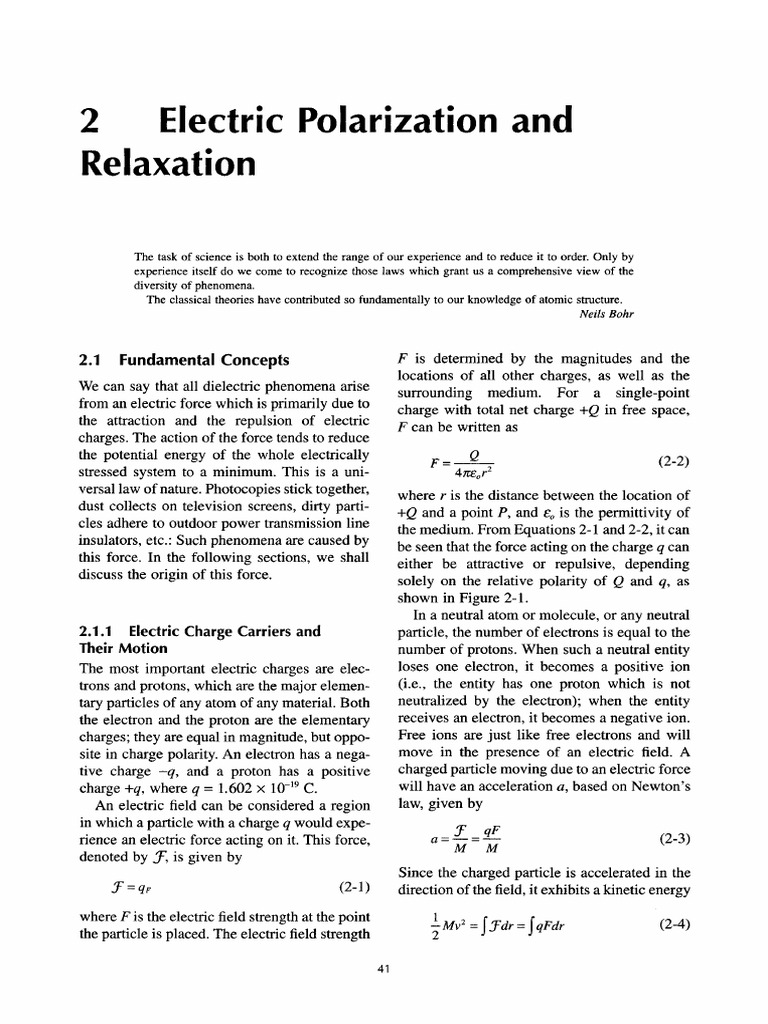 Electric Polarization in Dielectrics | PDF | Electron | Dielectric