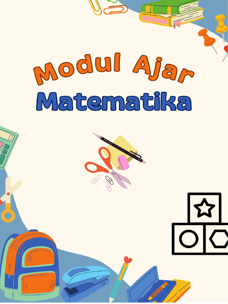 Modul Ajar Matematika Kelas III 2024 | PDF