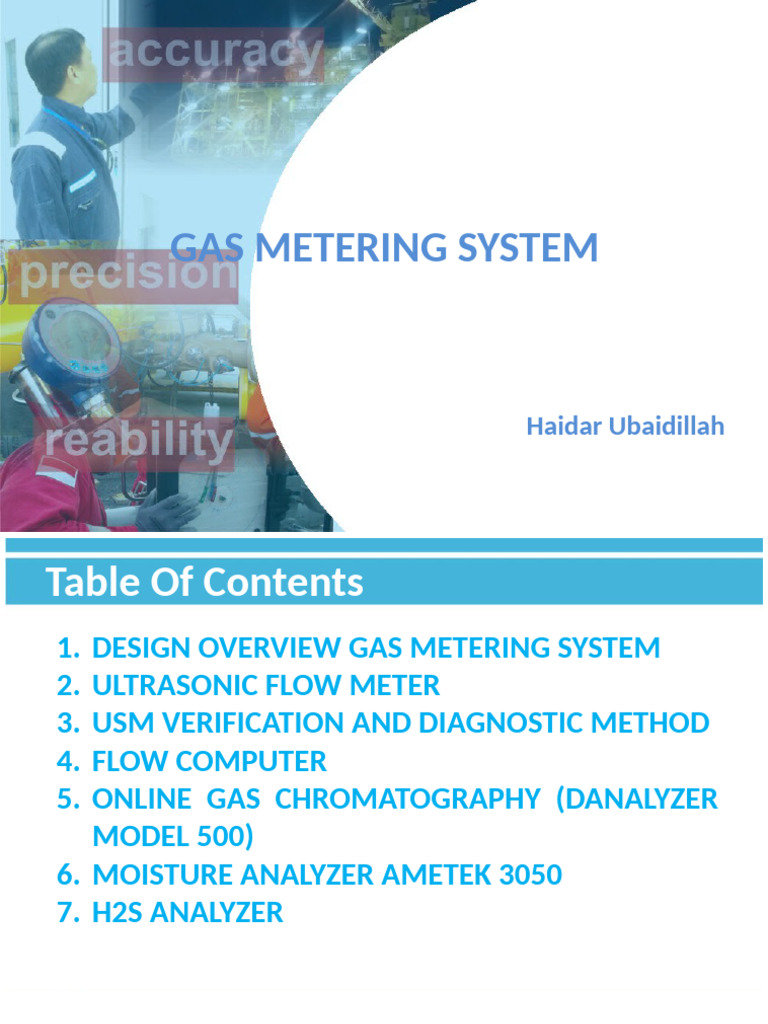 Gas Metering System Overview and Standards | PDF | Flow Measurement | Gases