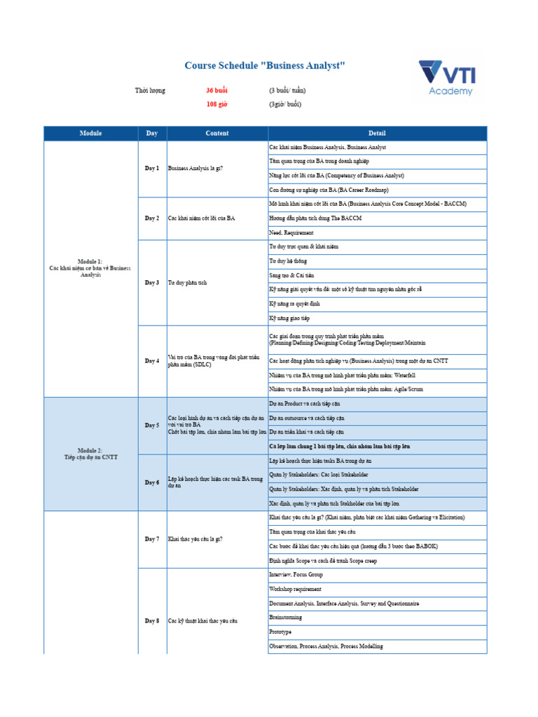VT I Academy | PDF